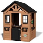 Casuta de joaca copii Sweet Water Playhouse din lemn de cedru Backyard Discovery